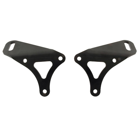 Allstar Performance 3.37 in. Offset Front Motor Mount for Small Block Chevy, 2PK ALL38110